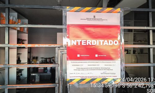 Distribuidora denunciada pelo som alto é interditada em Cuiabá