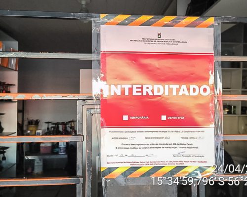 Distribuidora denunciada pelo som alto é interditada em Cuiabá