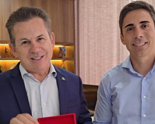 Governador Mauro e Secretário Educação Allan