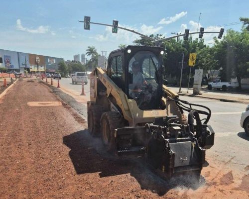 BRT avança sem bloqueios e obras ganham ritmo em Cuiabá e Várzea Grande