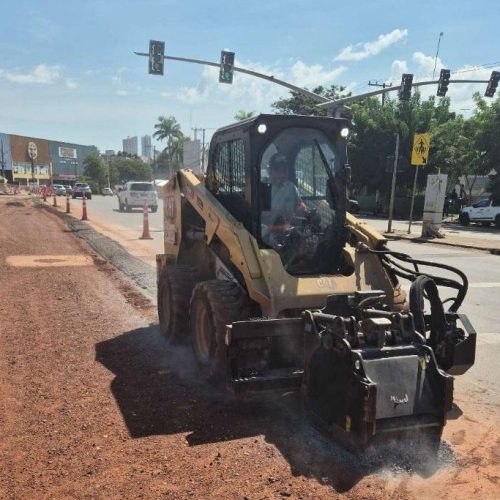 BRT avança sem bloqueios e obras ganham ritmo em Cuiabá e Várzea Grande