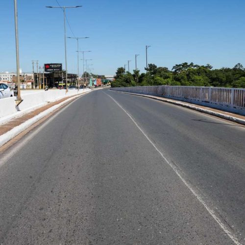 Ponte Júlio Müller será interditada neste fim de semana para obras do BRT