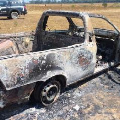 Corpo Carbonizado é Encontrado em Veículo em Sinop; Polícia Investiga