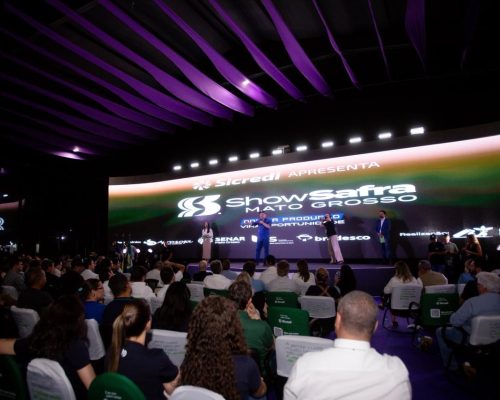 Max Russi reafirma apoio ao setor em estreia da ALMT no Show Safra 2026