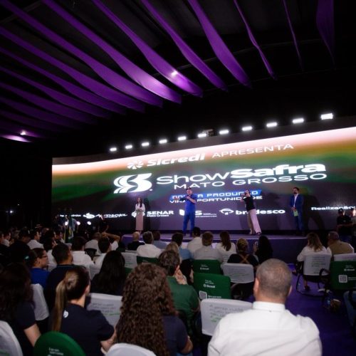 Max Russi reafirma apoio ao setor em estreia da ALMT no Show Safra 2026