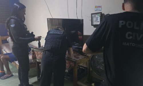 Polícia Civil desarticula núcleo de facção e cumpre 20 ordens judiciais contra tráfico em Arenápolis e região