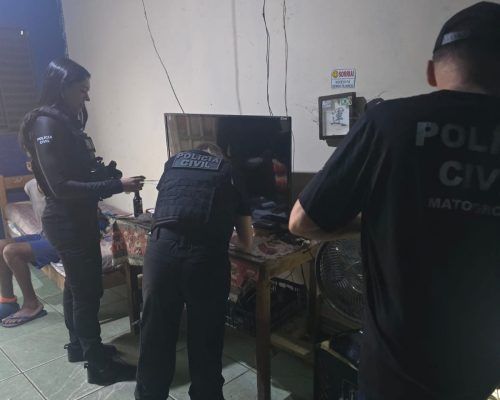 Polícia Civil desarticula núcleo de facção e cumpre 20 ordens judiciais contra tráfico em Arenápolis e região