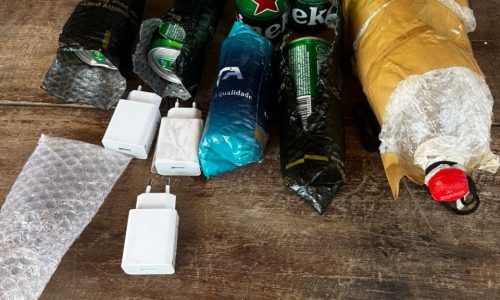 Policiais penais frustram tentativa de envio de celulares e bebidas para penitenciária em Várzea Grande