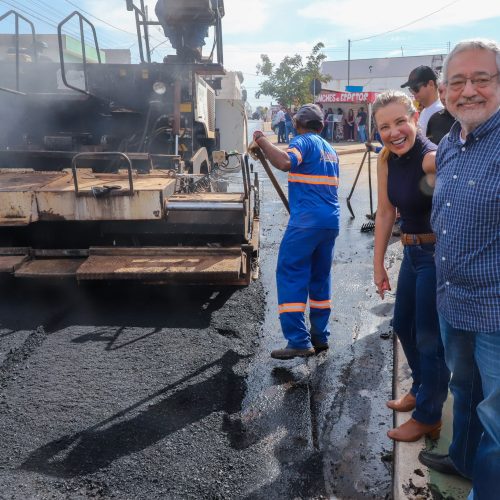 Recapeamento de R$ 15 milhões vai transformar vias em quatro regiões de Várzea Grande