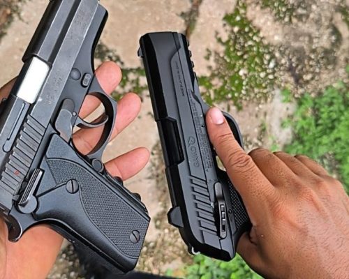 PM frustra tentativa de roubo, prende dois suspeitos e apreende arma em Cuiabá