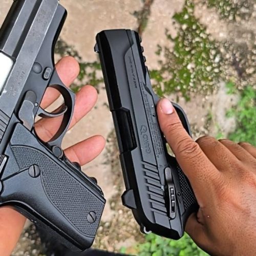 PM frustra tentativa de roubo, prende dois suspeitos e apreende arma em Cuiabá