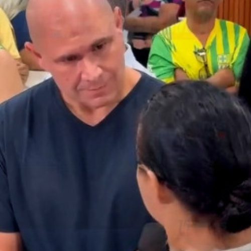 Denúncia ao vivo interrompe coletiva e expõe suspeita de venda irregular de medicamento em UPA de Cuiabá