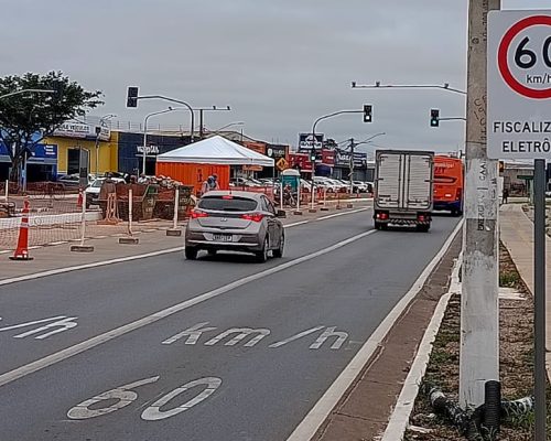 Novos radares começam a operar nas avenidas da FEB e Mário Andreazza a partir de sábado