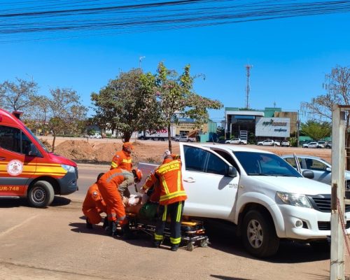 Disco de motoesmeril se solta e deixa homem gravemente ferido durante serviço em Sinop
