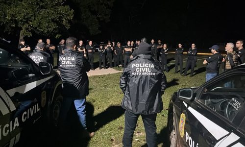 Polícia Civil desarticula núcleo de facção criminosa em Rosário Oeste e prende oito investigados