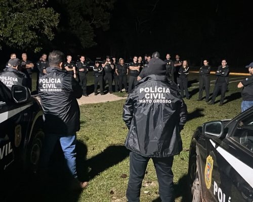 Polícia Civil desarticula núcleo de facção criminosa em Rosário Oeste e prende oito investigados