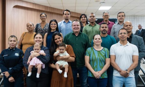 Aprovados no CFO da Polícia Militar se reúnem com Max Russi para agradecer convocação de novos oficiais
