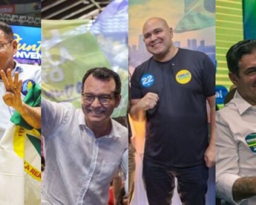 Botelho lidera com 40,42%; Abílio tem 26,25%, Lúdio 15,67% e Kennedy 2,17%