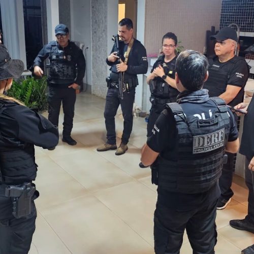 Operação Asfixia mira facção e desmonta esquema de tráfico em Rondonópolis e Poxoréu