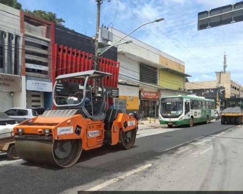 Cruzamentos da Prainha com Getúlio Vargas e Generoso Ponce serão interditados nesta noite para obras do BRT em Cuiabá