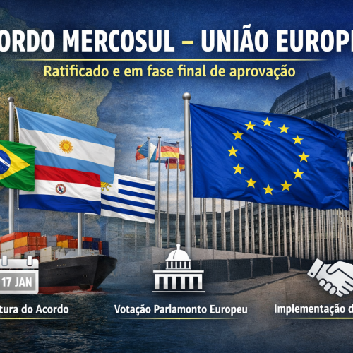 Acordo Mercosul–União Europeia é ratificado e entra em fase final de aprovação; veja os próximos passos
