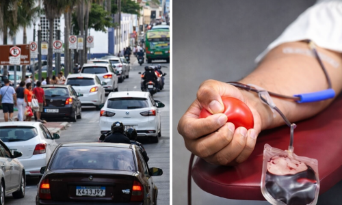 Multa solidária: projeto quer permitir conversão de infrações leves em doação de sangue ou medula em Cuiabá