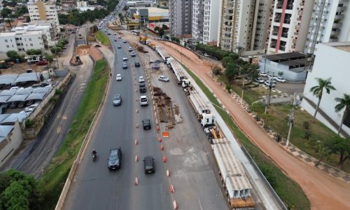 Miguel Sutil terá trânsito totalmente interditado no fim de semana para lançamento de vigas do novo viaduto