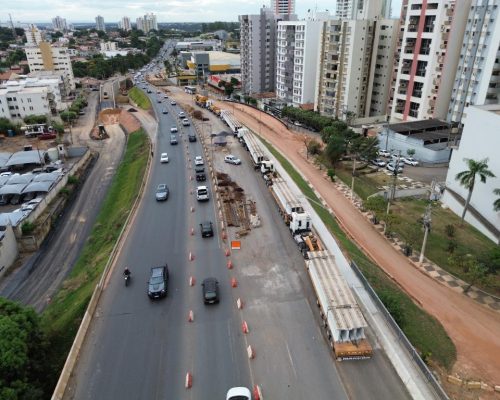 Miguel Sutil terá trânsito totalmente interditado no fim de semana para lançamento de vigas do novo viaduto