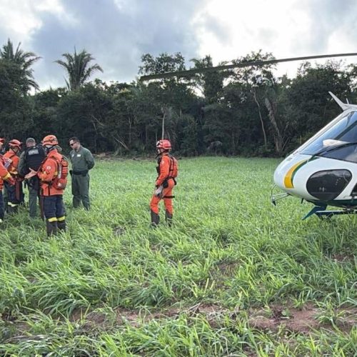 Bombeiros localizam idoso desaparecido em área rural de Santo Antônio de Leverger