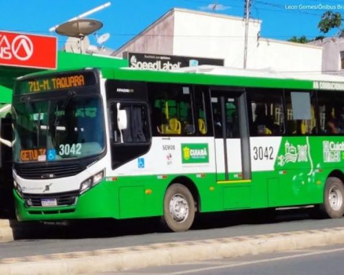 Falta de ônibus da Caribus Transportes causa transtornos em Cuiabá POPULAÇÃO PREJUDICADA