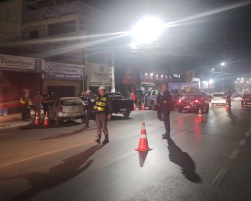 Operação Lei Seca termina com 9 autuações criminais em avenida central de Várzea Grande