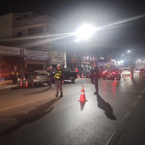 Operação Lei Seca termina com 9 autuações criminais em avenida central de Várzea Grande