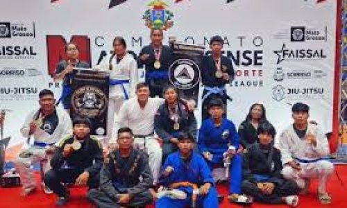 Projeto indígena transforma vidas e conquista medalhas com o jiu-jitsu em Brasnorte