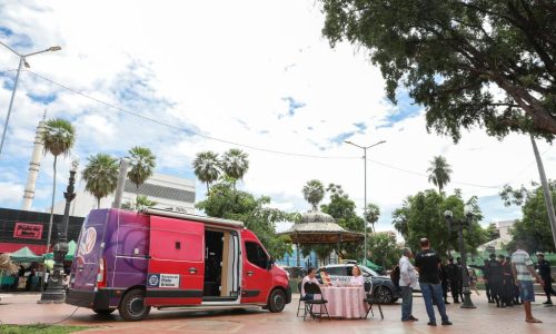 Van Rosa leva acolhimento e orientação a mulheres em unidades de saúde de Várzea Grande