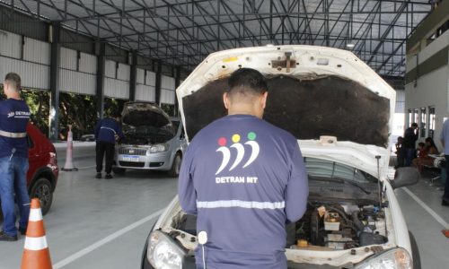 Detran moderniza setor de vistoria e amplia conforto para motoristas e servidores em Cuiabá