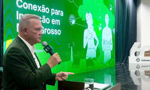 FAGUNDES DESTACA APOIO À CIÊNCIA E REFORÇA COMPROMISSO COM INOVAÇÃO DURANTE EVENTO NA FAMATO