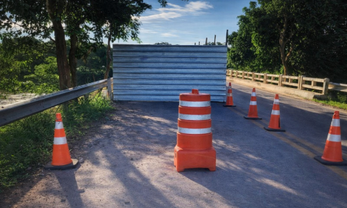 Ponte na MT-010 terá trânsito restrito para veículos pesados durante obras de reforço estrutural