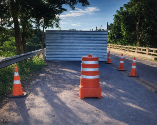 Ponte na MT-010 terá trânsito restrito para veículos pesados durante obras de reforço estrutural