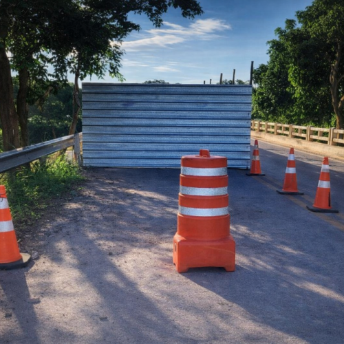 Ponte na MT-010 terá trânsito restrito para veículos pesados durante obras de reforço estrutural