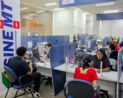 Sine-MT oferta 1.867 vagas de emprego em Mato Grosso nesta semana