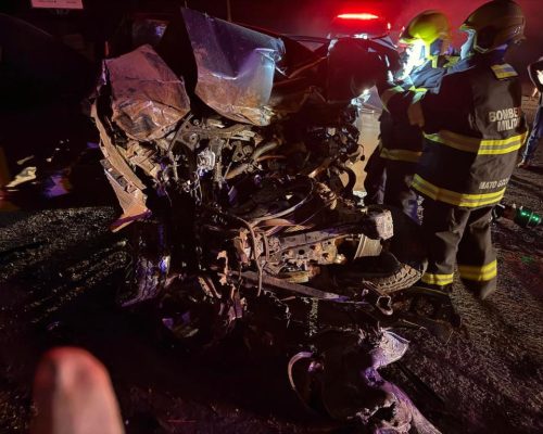 Tragédia na BR-364: motorista morre preso às ferragens após colisão com carreta