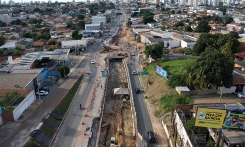 Nova trincheira na Miguel Sutil promete acabar com congestionamentos na entrada do Jardim Leblon