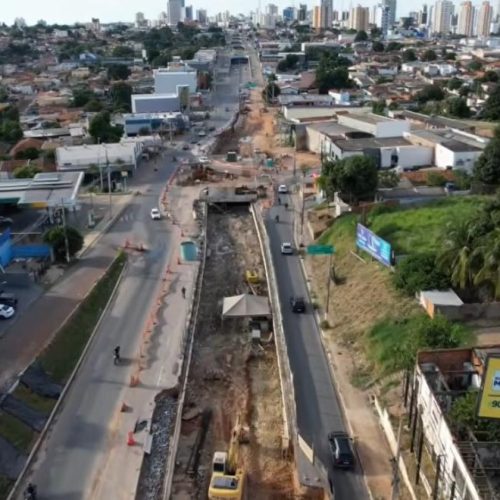 Nova trincheira na Miguel Sutil promete acabar com congestionamentos na entrada do Jardim Leblon
