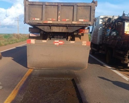 MT-140 recebe serviços de manutenção entre Campo Verde e Santa Rita do Trivelato