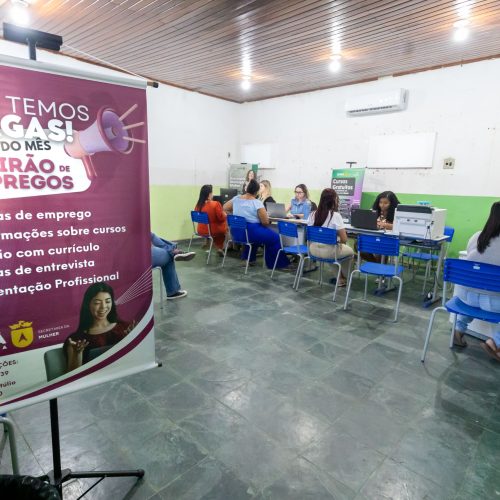 Feirão de Emprego no Pedra 90 conquista oportunidade de trabalho para 80 mulheres