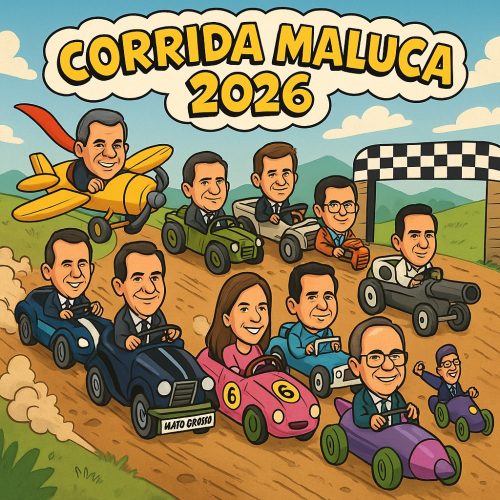 Corrida Maluca 2026: quem acelera, quem derrapa e quem só aparece no retrovisor da política de Mato Grosso