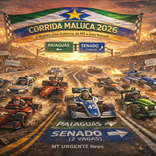 Corrida Maluca da Eleição 2026: a disputa pelo Paiaguás e pelo Senado já está na pista