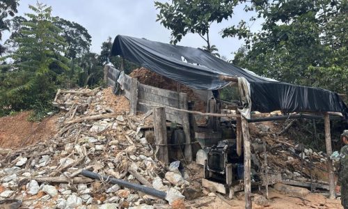 Batalhão Ambiental desativa dois garimpos ilegais no norte de MT em ações consecutivas