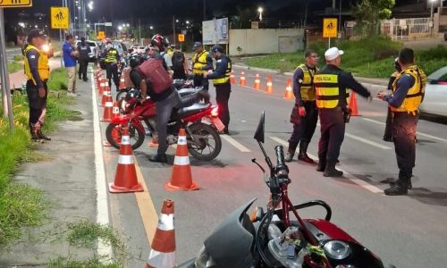 Operação Tolerância Zero Motos prende quatro condutores e remove 45 veículos em Cuiabá