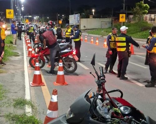 Operação Tolerância Zero Motos prende quatro condutores e remove 45 veículos em Cuiabá
